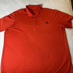 Adidas Polo 2XL Golf shirt Short sleeve performance casual stretch summer active